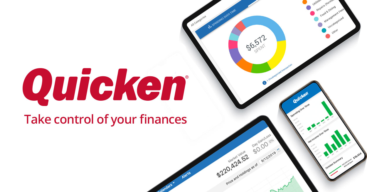 Quicken, Take Control of Your Finances